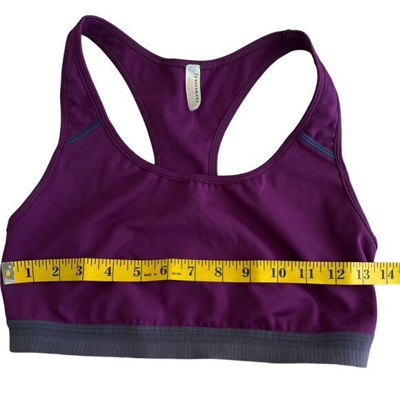 Free People FP Movement Move Me Sports Bra - Size Medium (power plum) - Picture 6 of 7